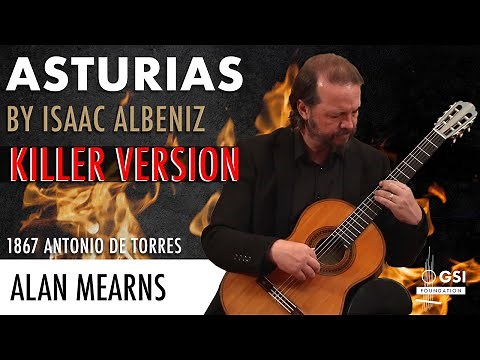 "Asturias (Leyenda)" by Isaac Albéniz performed by Alan Mearns on a 1867 Antonio de Torres guitar