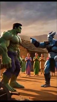 Alien ne kara hulk ke gao attack 😯😯 #comedy#entertainment