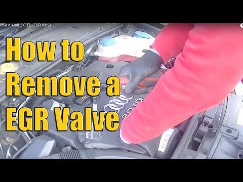 Audi 2.0 TDI EGR Valve Removal