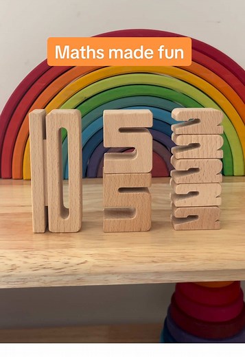 Engaging Maths Learning with Sumblox Wooden Blocks