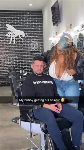 Javier Gabriel on Instagram: "Fighting for my life @persephanii @eva.pepaj @buzzed_barbers"