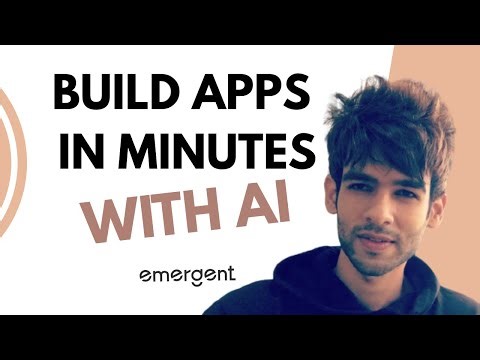 AI App Builder | Emergent AI | Frontend with Backend App Development in minutes | CODZIFY 🚀