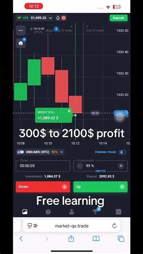 Quotex best strategy #trading #tradingquotexwithdrawlproof #quotex