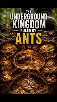 The Underground Kingdom Ruled by Ants