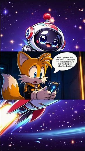 Sonic's Decision: Staying as Blush?! - Blush the Bat | Comic Short
