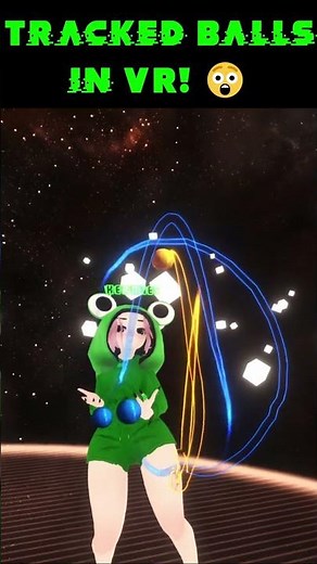 Juggling TRACKED Balls in VR!