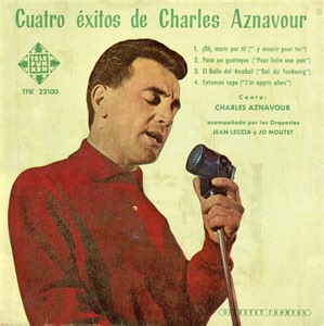 Charles Aznavour - Cuatro Exitos De Charles Aznavour