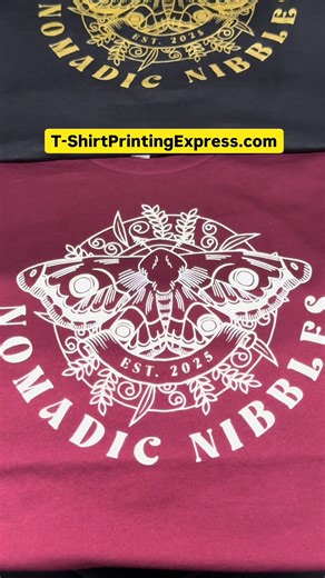 Custom shirts done for Nomadic Nibbles ✨ Professional apparel for businesses that want to show up right. DM us to level up your brand. #NomadicNibbles #MobileCharcuterie #WomenVeteranOwned #CharcuterieCart #HopeMillsNC