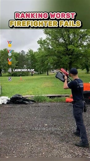 Ranking Worst Firefighter Fails #shorts