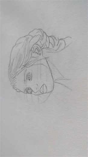 drawing a semi realistic girl step by step tutorial#art#sketchwhisk#tutorial