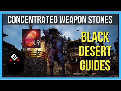 How to Create Concentrated Magical Weapon Black Stones in Black Desert Online