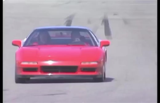 Ayrton Senna e o Test Drive do Nissan NSX em 1989