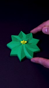 4.6M views · 77K reactions | 3D printed Xmas Tree Fidget Printer: Bambu Lab A1 Filament: Bambu Lab PLA Basic Green and Yellow STL file: Makerworld, Christmas Tree Expanding Fidget by Raven #3dprinting #satisfying #asmr #timelapse #christmas | Gcodelab | Facebook