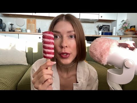 How To Eat A Twister Popsicle | ASMR 🍭🍦👅