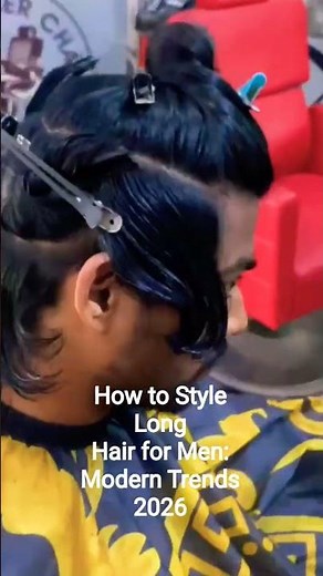 How to Style Long Hair for Men: Modern Trends 2026
