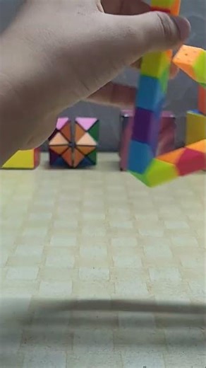 Cube stand made from snake 🐍 Cube!!