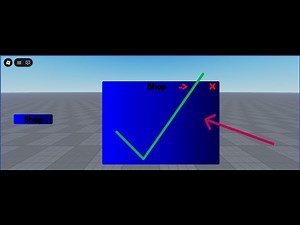 How To Create a Basic Shop Gui in Roblox!