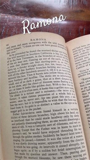 A quote from Ramona by Helen Hunt Jackson