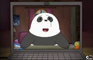 22K views · 1K reactions | Panda grabando un video para subir a las redes.   | Cartoon Network LA | Facebook