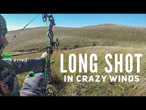 Long Shot in Crazy Winds Mule Deer Bowhunting | Bowmar Bowhunting |