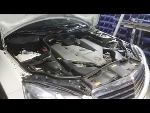 MB E63 AMG M156 how to check the engine mounts part 2