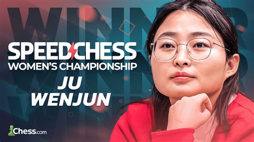 Ju Wenjun Defeats Hou Yifan For WSCC Title Second Year In A Row