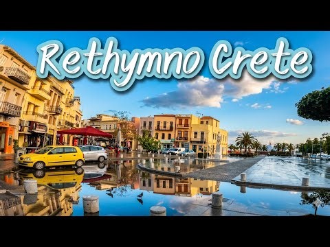 Rethymno, Crete: This Place Still Feels Like Ancient Greece (4K)
