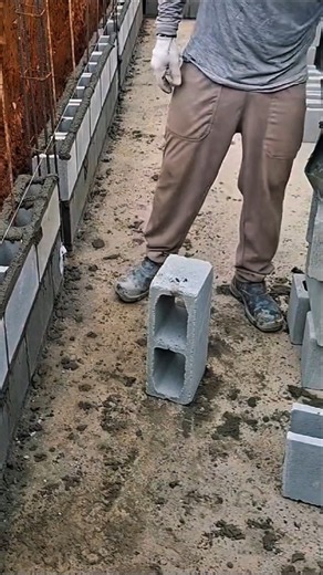 How to Build Strong Concrete Block Foundations #Construction #Masonry #Building