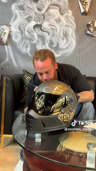 Custom Helmet Art Upgrade Project