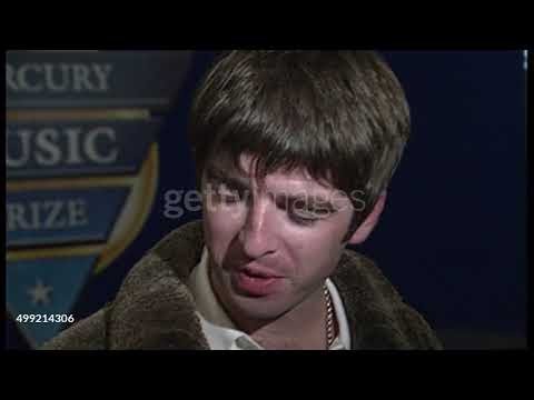 Noel Gallagher – Mercury Awards backstage interview 1995