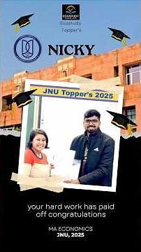🏆🏆JNU Topper’s 2025 🏆🏆🏅🏅 #jnu #jnutopper #toppers #maeconomics #economics #ecostudy