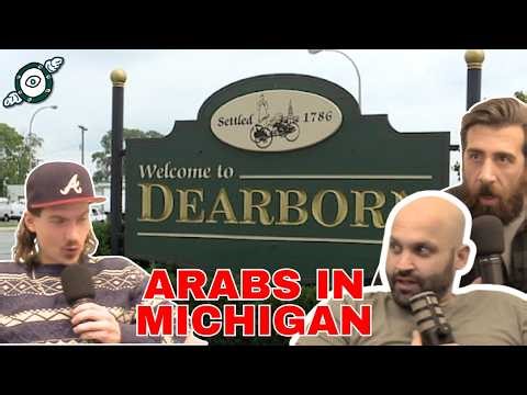 Why are there so many Arab people in Michigan? (P Boiz Podcast Clips)