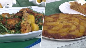 Cider-braised chicken plus apples and honey cake: Get the recipes!