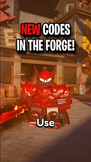 New Codes In The Forge (ROBLOX)