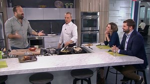 RECETTE | Chef Jonathan Garnier s'inspire de recettes africaines pour préparer ce saumon braisé avec bananes platain et chutney de poivrons. 😋 Recette ici: https://www.salutbonjour.ca/2019/11/18/saumon-braise-et-chutney-de-poivrons | Salut Bonjour