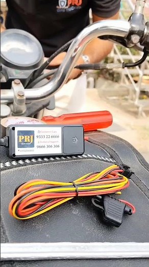 hero honda gps tracker installation #9333226666 #bike #travel #car #royalenfield