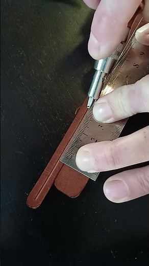 How to make a solid leather bracelet?