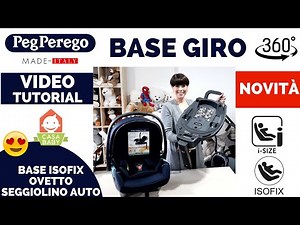 PEG PEREGO BASE GIRO ISOFIX GIREVOLE