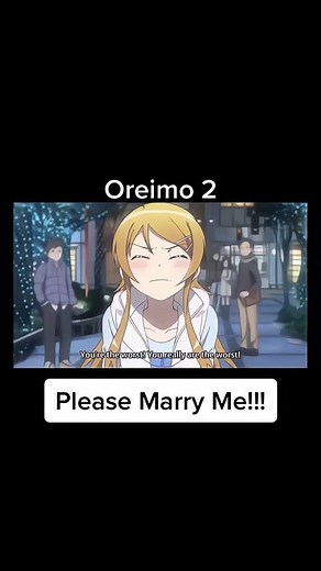 He married his sister 💀 #oreimo #oreimo2 #kirino #kyosukekosaka #viral #trend #anime #animelover #fypanime #foryou #foryourpage