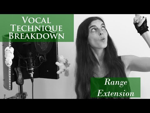 Increase Vocal Range / Range Extension Exercises - Vocal Technique Breakdown - Aliki Katriou