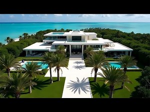 $250 Million Modern Mansion in the Bahamas with Ocean Views