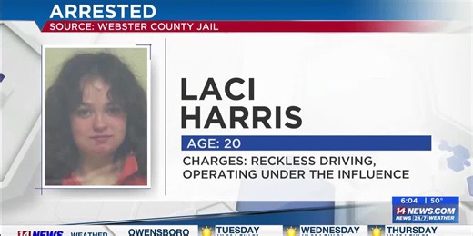 Woman involved in Webster Co. crash arrested, officials say