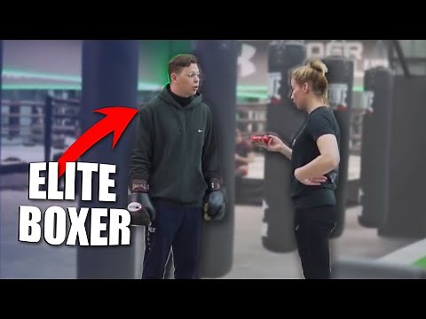 Elite BOXER pretended to be a beginner PART 2 | Coach's prank