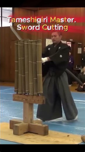 Deadly Samurai sword cut! #bulun