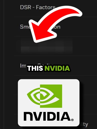 This NVIDIA Setting is RUINING Your FPS! #fyp #gaming #optimization #fps #pc