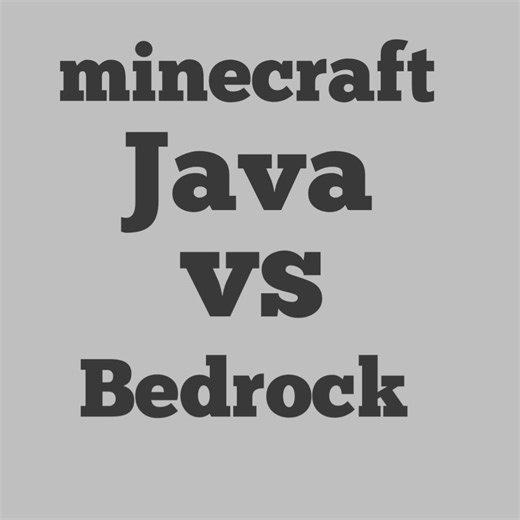 Minecraft Java vs Bedrock