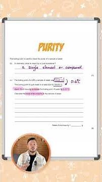 GCSE Chemistry: Exam Question | Purity
