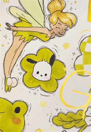 Pochacco 💚 #sketchbook #draw #ardrawing #pochacco