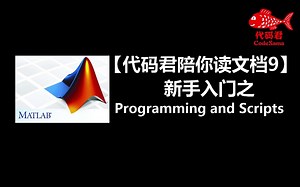 【代码君陪你读文档9】Programming and Scripts