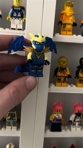 Adding 1 New Minifigure To My Lego Wall #lego #ninjago #legoninjago #dragon